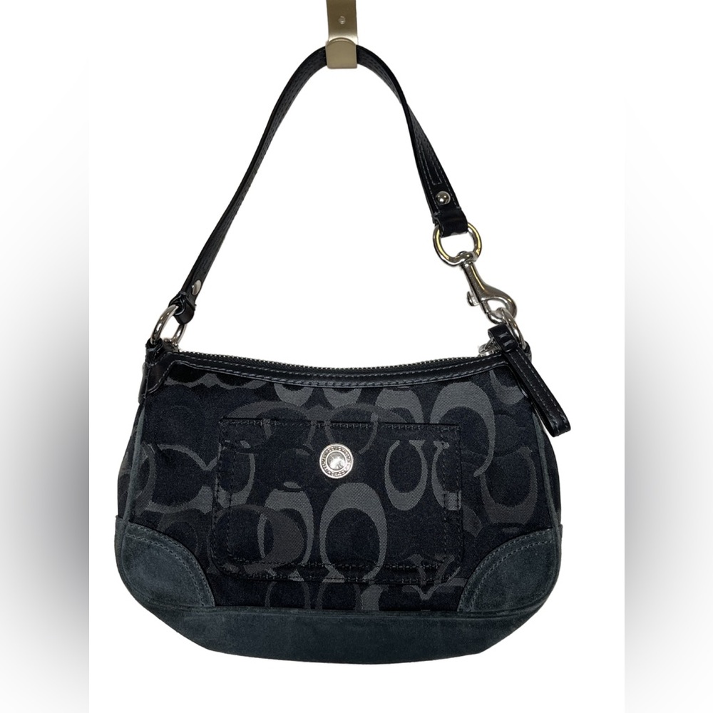 COACH Signature Jacquard Fabric Small
Shoulder Bag